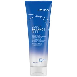 Joico Color Balance Blue Acondicionador | Para Cabello Castaño Aclarado | Elimina Tonos Anaranjados | Realza la Intensidad del Color y el Brillo | Con Aceite de Rosa Mosqueta y Extracto de Té Verde
