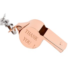 COFOZA Pack of 2 Gifts for Coach Whistle Basketball Volleyball Baseball Coach Gifts Men Women Teacher - A Turly Amazing Coach is Hard to Find (Rose Gold)