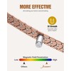 Jecanori Copper Bracelet for Men, 3X Strength Magnetic Bracelets for