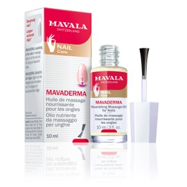 Mavala Mavaderma - Nail Growth Treatment. Stimulating Massage Oil for Faster, Healthier, Supple Nail Root. Soften & Hydrate Skin Around Nails. Made in Switzerland, Natural Ingredients, Cruetly Free