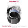 Upower Exhaust Muffler, Stainless Steel Exhaust Tip 18.5" Length 3"