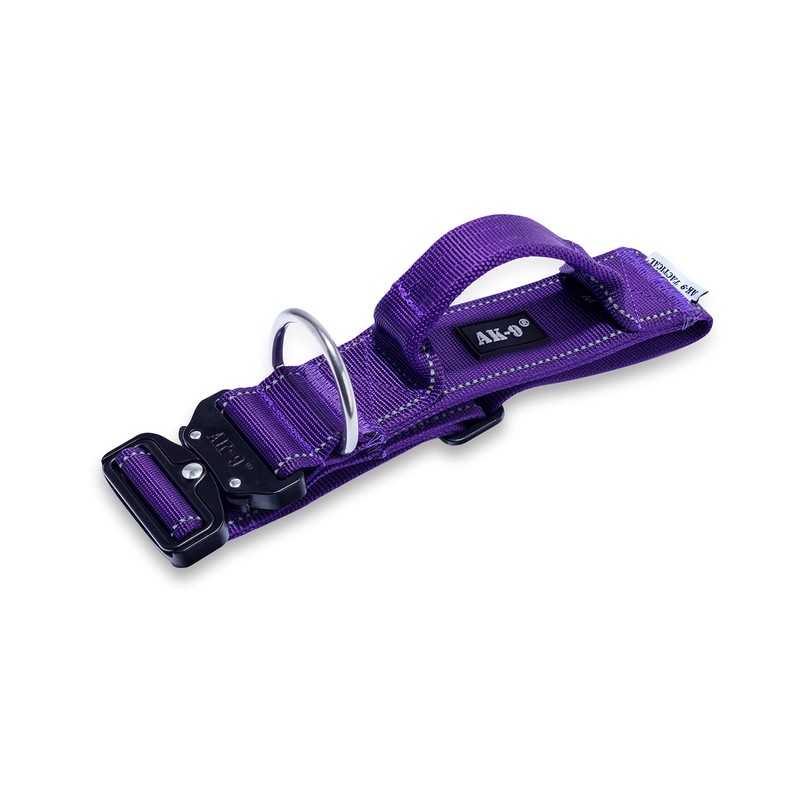 A K9 Bully Dog Tactical Combat Dog Collar with Control