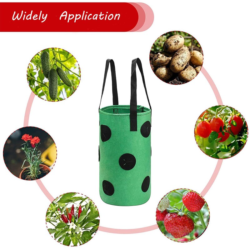 Cozioz 3-Pack Upside Down Hanging Tomato Planters – 3 Gallon