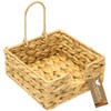 HMF Napkin Holder Braided Made of Water Hyacinth, Napkin Stand