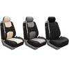 FH Group Front Set Cloth Car Seat Cover for Bucket