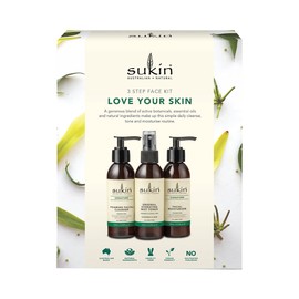Sukin Love Your Skin 3 Step Gift Pack, 1 Pack