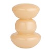 Bloomingville Tall Natural Elegance Glass Vase, Nude Color