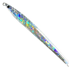 Major Craft Jigpara JPVL-300g Vertical Long Metal Jig,10.6 oz (300 g), #22 Crushed Silver