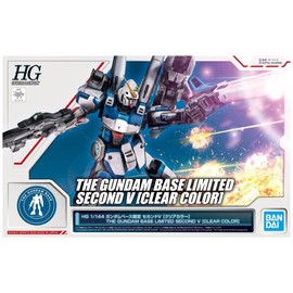 BANDAI Gundam Base Limited HGUC Second V Clear Color Ver. HG 1/144 Model Kit