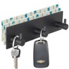 VIRFIN Key Holder for Wall with 2 Self-Adhesive Tapes, No