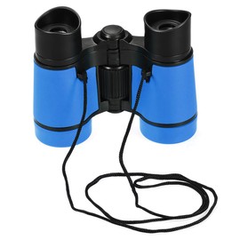 uxcell Binoculars 4X30 Compact Foldable Binoculars Shock Proof Sky Blue with Neck Strap for Bird Watching Hiking Camping