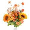 Joyblossom Artificial Flowers Like Real, Artificial Flower Bouquet Like Real,
