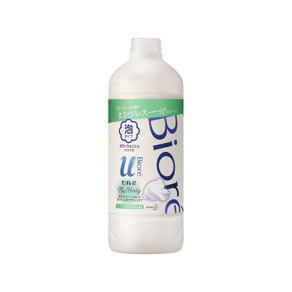 Kao Biore U The Body Foam Type Healing Botanical Refill 15.2 fl oz (450 ml)
