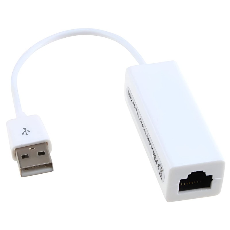 JacobsParts USB 2.0 Ethernet Network Adapter 100Mbps Wired LAN for