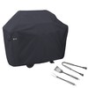 Classic Accessories Water-Resistant 58 Inch BBQ Grill Cover with Grill