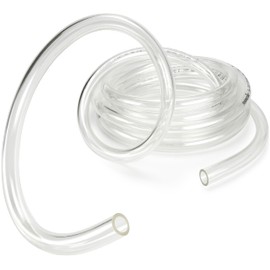 Poppstar PVC Hose 5 m Transparent (5/8 mm, -5 °C to +65 °C, Max. 2 bar) for Food, Water