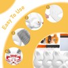 3Set Therian Mask Kit with Felt Fabric Eye Mesh False