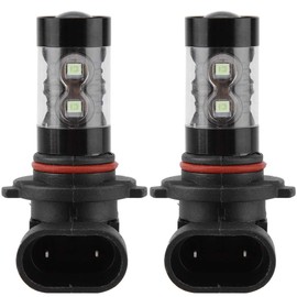 Acouto 9005 Bombillas LED 2pcs 9005 HB4 8000K Azul Hielo 50W Kit de Bombillas LED para Faros Bombillas para faros antiniebla DC 12V-24V