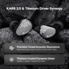 Kiwi Ears Cadenza II 10mm Titanium DD In Ear Monitor