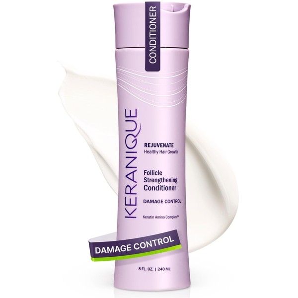 Keranique Damage Control Conditioner - Hydrating Treatment with Keratin for