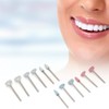 12Pcs/Set Dental Polisher Drill Grinding Head Kit Porcelain Teeth Tool