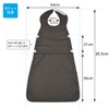 Rakken Meal Apron, Nursing, Meal Apron, Reusable (Brown)