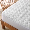 Twin Size Waterproof Mattress Protector Rayon from Bamboo Fitted Quilted