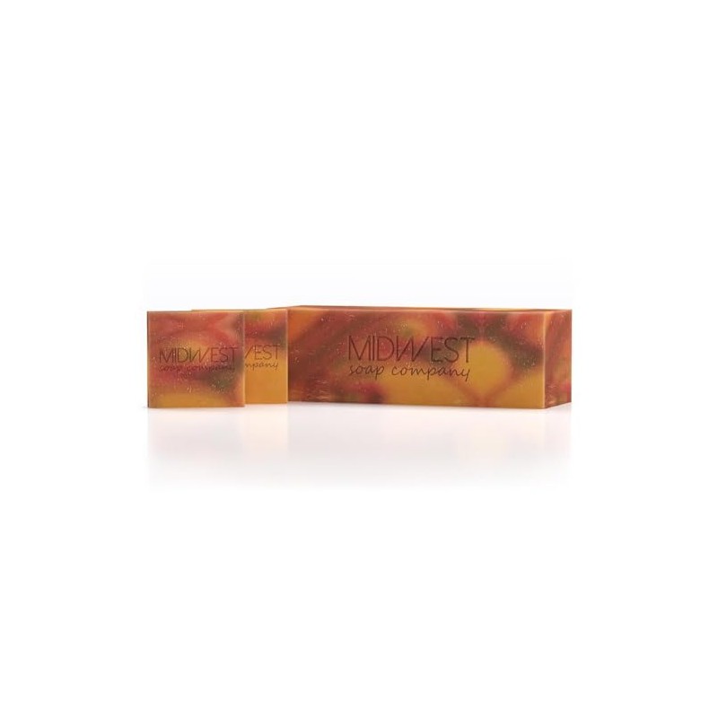 Mango Delight Artisan Soap Loaf with Cut -3 Pounds