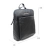 Zerimar Women's Anti-Theft Backpack, Leather Backpack, Vintage Leather Backpack, Measures: