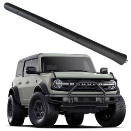 Short Antenna for Ford Bronco (2021-2023), Ford Bronco Antenna - 6 3/4 Inch Car Wash Proof, Internal Copper Coil Antenna Mast Replacement