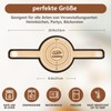 Silikon Backmatte für Dutch Oven,backmatte brot,Antihaft 2 PCS, leicht zu