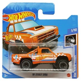 Hot Wheels - ´87 Dodge D100 - HW Race Team 1/10 - GTC30 - Short Card - Good Year - Mattel 2021
