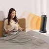 PELONIS PTH15A2BGB 1500W Fast Heating Space Heater, Programmable Thermostat, Easy