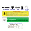 ABOVE LAND LB 3Pcs 16 Inch Bar Length Chainsaw Chain