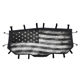 GrilleAdz UTV Tactical Old Glory Flag Rear Window Dust/UV Screen fits Honda Talon (DS-Talon-Tact)