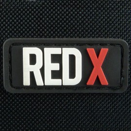 RED X Black Medium Mens Ladies Canvas Cross Body Messenger BAG Utility Travel Work