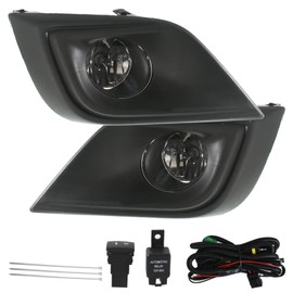 WFLNHB 1 Pair L&R Side Fog Lights Replacement for Nissan Murano 2015 2016 2017 2018 Fog Lamps w/Wiring Harness NI2592122, NI2593122