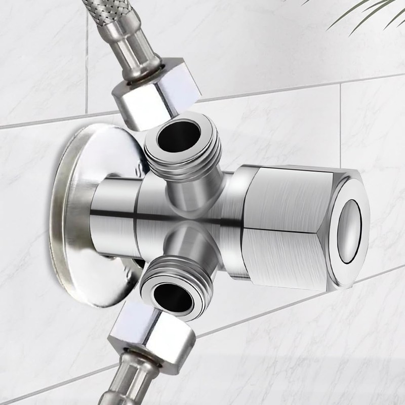 1 x angle valve, 1/2 inch, universal angle valve with