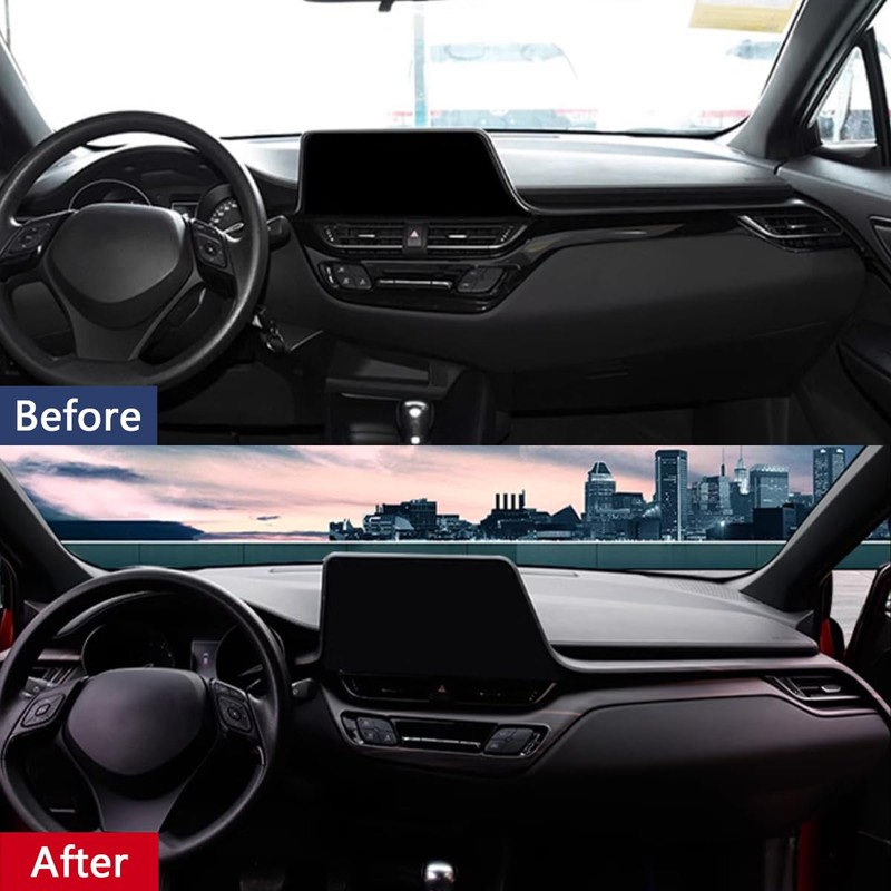 KELEIMAI Car Accessories Fit for Toyota C-HR CHR 2018-2023 Central