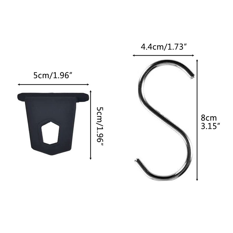 10pcs Outdoor RV Awning Hangers RV Awning Hooks S Shaped