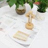 Floatdream Wooden Standing Cross, Wooden Cross with Base, Cross Decoration