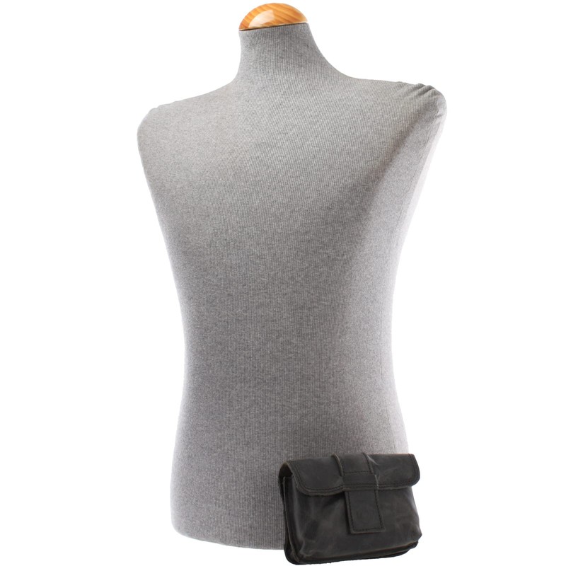 LECONI Gürteltasche Bauchtasche Leder Hüfttasche Handytasche Ledertasche für Damen &