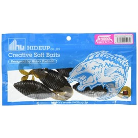 HIDEUP(ハイドアップ) ワーム スタッガー ワイド ツインテール 4インチ グリーンパンプキン #103 ルアー