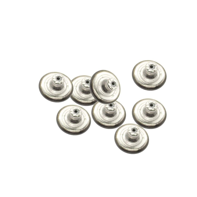 Trimming Shop Metal Jeans Buttons Tack Fasteners with Back Pin