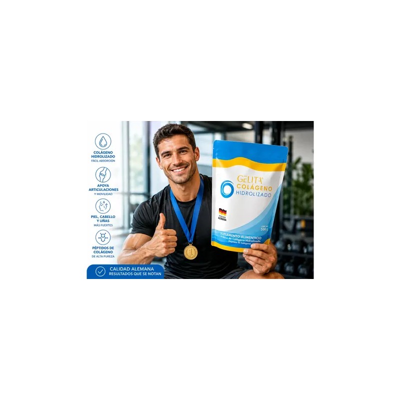 Tripack Colágeno Hidrolizado Gelita 500g