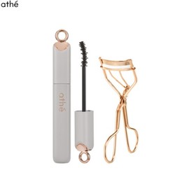 ATHE Lash Poten Mascara & Eyelash Curler Set 2items