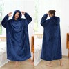 Gentlewarm Wearable Blanket Hoodie for Adults Women Men,Oversized Soft Warm