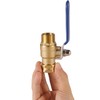 BILAL Heavy Duty Garden Hose Shut Off Valve with Long