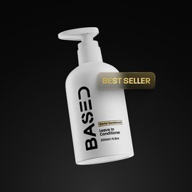 Based Bodyworks Leave-in Conditioner | Instant Hydration & Anti-Frizz | Simple, Natural, Effective.:_Two Pack