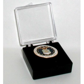 US Air Force and US Flag - 14 CT Gold Plated Cloisonne Lapel Pins